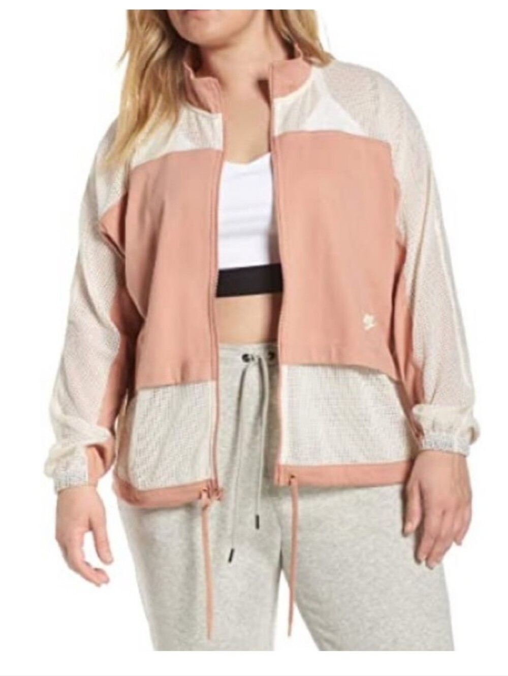 Nike Women's Jacket Mesh Plus Jacket Size XL